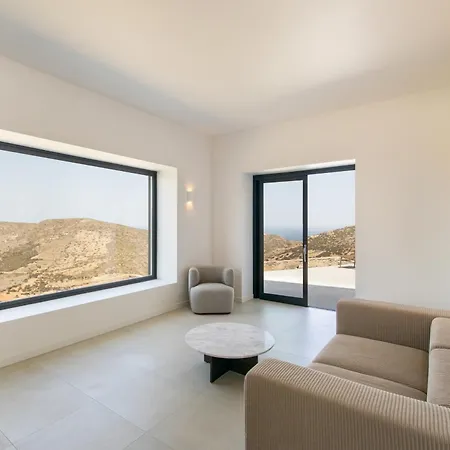 ヴィラ Moonhouse Paros Kóstos